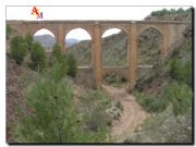 Puente de los cinco ojos. Aspe, Alicante